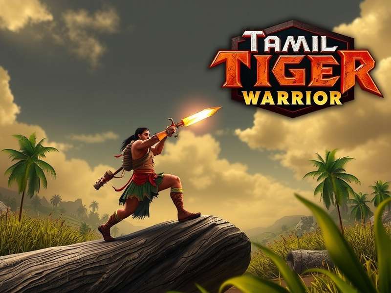 Tamil Tiger Warrior Battle Scene